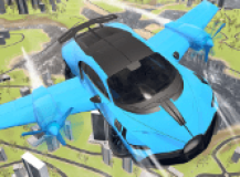 Real Sports Flying Car 3d